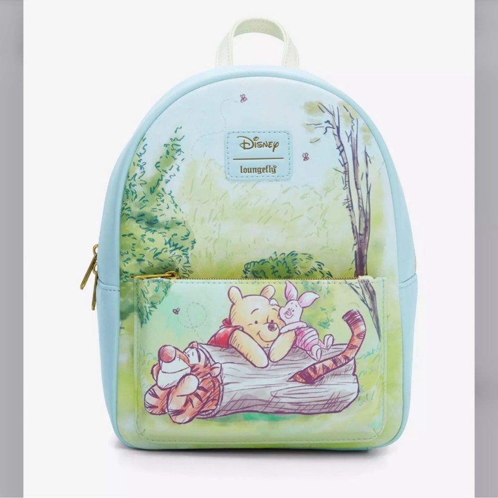 Loungefly Disney Winnie The Pooh Trio Mini Backpack